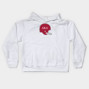 Alabama Alpha Kappa Alpha Retro Helmet Kids Hoodie